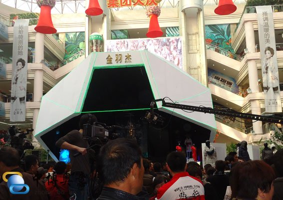 金羽杰液压升降篷房全国巡展
